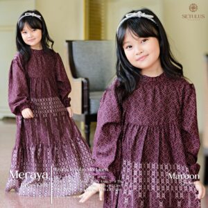 Dress Kids Maroon