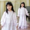 Meraya Family Set Sarimbit|Dress Kids Blush Pink