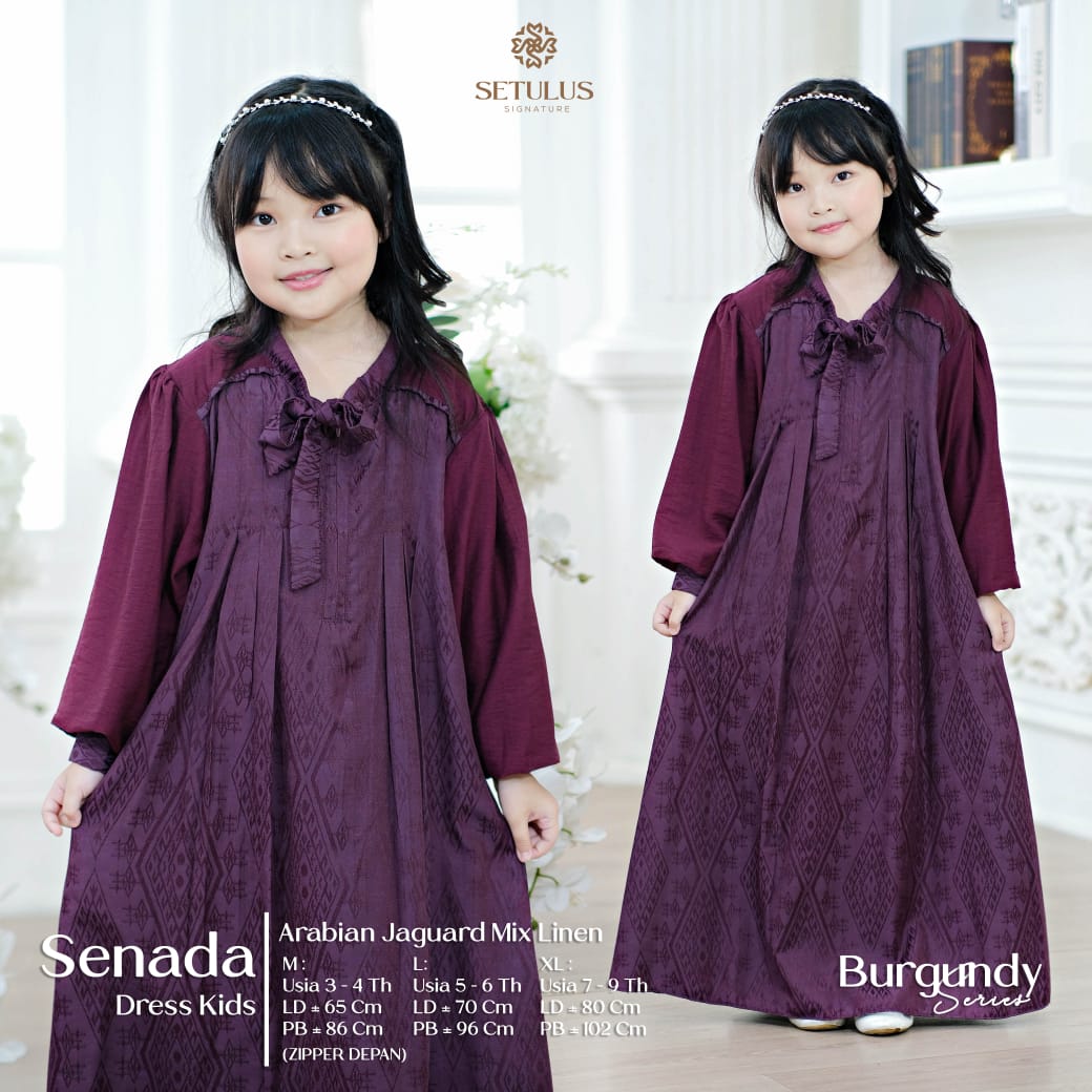 Dress Kids Burgundy