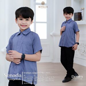 Kemeja Kids Denim