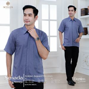 Kemeja Dad Denim