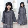 Senada Family Set|Dress Kids Dark Grey