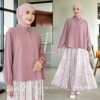 Sabria Set Rok|Pink Nude
