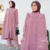 Zahra One Set|Pink Nude