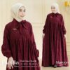Kamilia Dress|Maroon