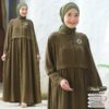 Nazla Dress|Army