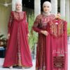 Praves Dress|Maroon