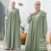 Afwa Dress|Sage