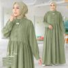 Meta Dress|Matcha