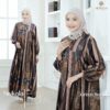 Niskala Set Couple|Dress Green Bottle
