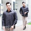 Kuntum Family Sarimbit|Kemeja Panjang Black