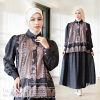 Kuntum Family Sarimbit|Oneset Rok Black