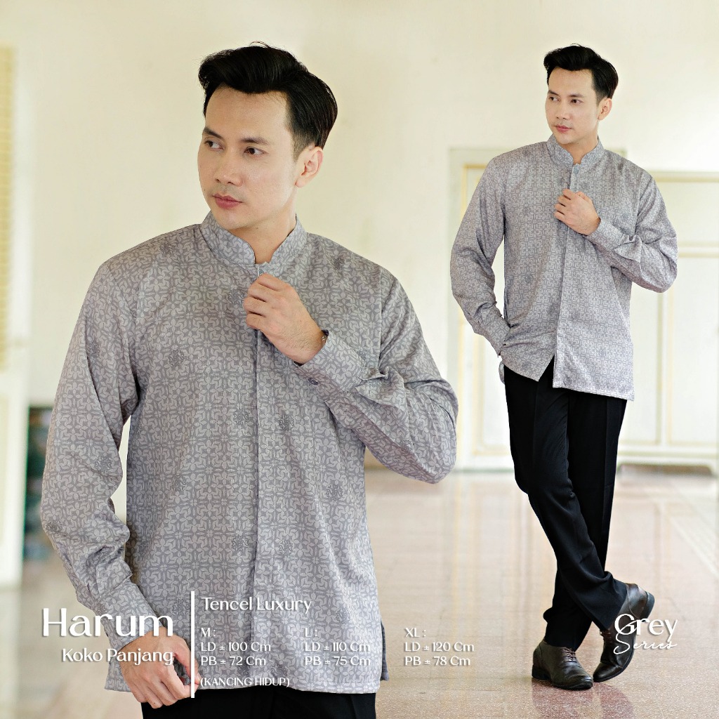 Koko Panjang Grey