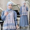 Kuntum Family Sarimbit|Oneset Rok Denim