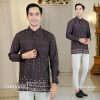 Saujana Family Sarimbit|Kemeja Panjang Mahogany