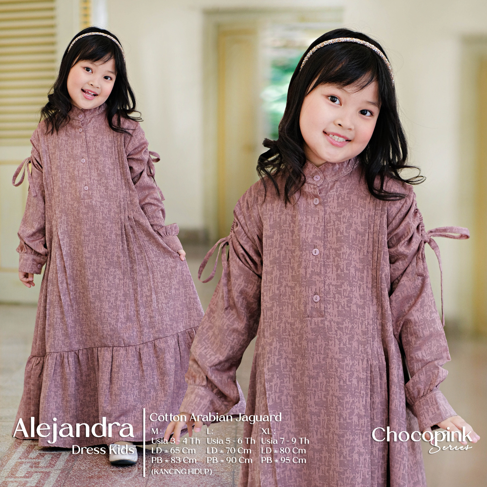 Dress Kids Chocopink
