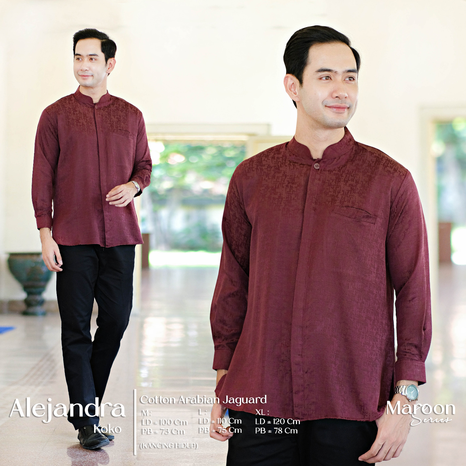 Koko Dad Maroon