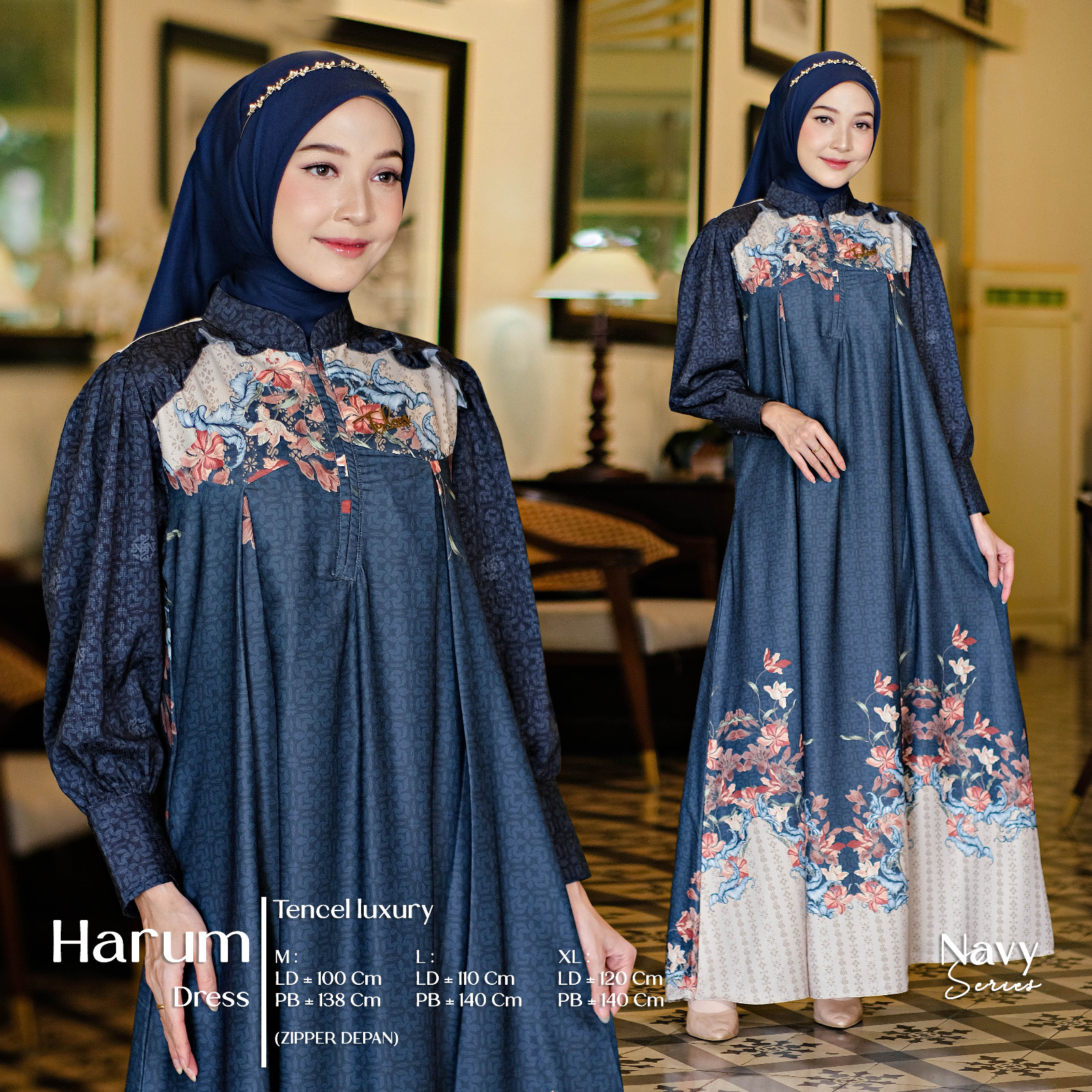 Dress Mom Navy