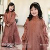 Alejandra Family Sarimbit|Dress Kids Terracota
