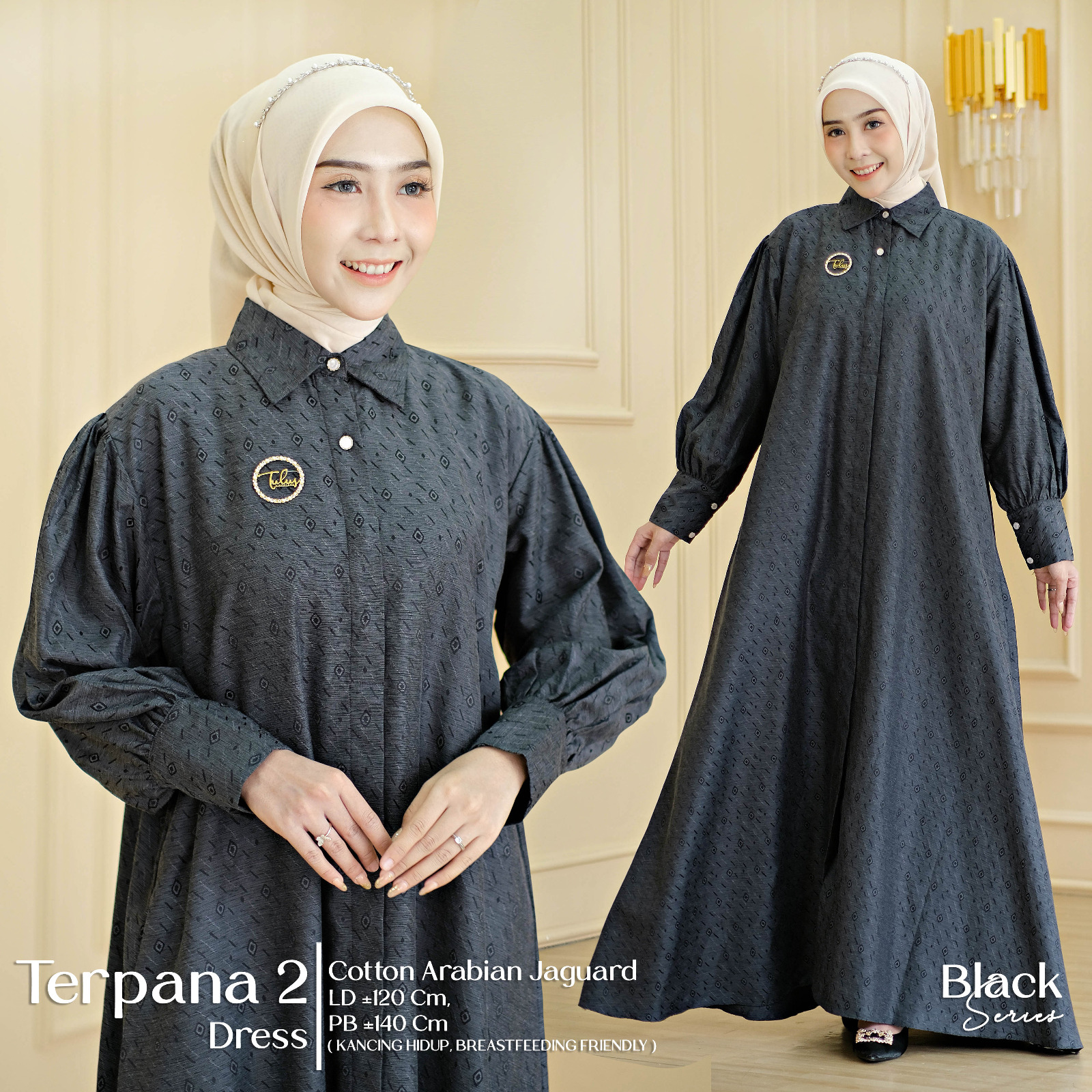 Terpana Dress #2 Black