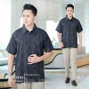 Pesona Family Sarimbit|Kemeja Pendek Black