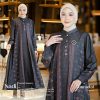 Nadi Family Sarimbit|Dress Mom Gunmetal