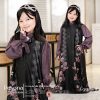 Pesona Family Sarimbit|Dress Kids Eggplant