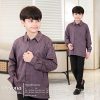 Pesona Family Sarimbit|Kemeja Kids Eggplant