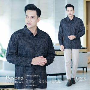 Kemeja Panjang Black