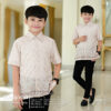 Saujana Family Sarimbit|Kemeja Kids Ivory