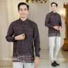 Saujana Family Sarimbit|Kemeja Panjang Mahogany