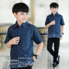Saujana Family Sarimbit|Kemeja Kids Navy