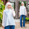 Havla Blouse|Sky Blue